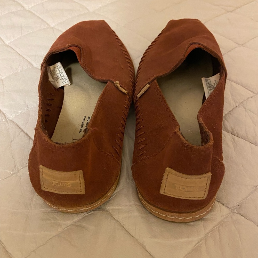 Toms Womens Suede Loafers - Picture 4 of 6
